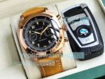 Swiss Copy Panerai Radiomir Rose Gold Black Dial Watch 44mm